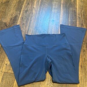 Blue Lululemon Flare Leggings